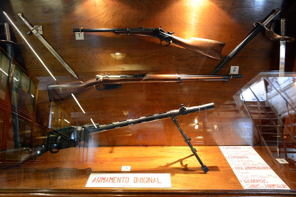 21 Original Swords And Guns ARA Presidente Sarmiento Museum Ship Across From Puerto Madero Buenos Aires